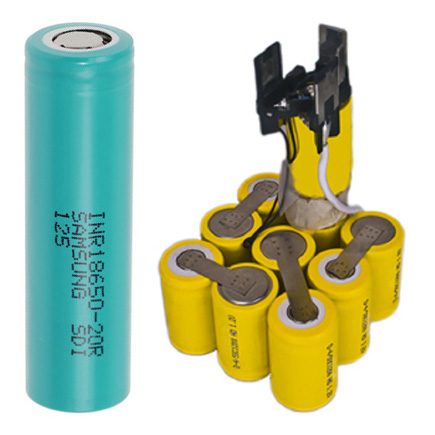 18 V -os Li-ion akkumulátor felújítás, 2.2-4.0 Ah -ig (felújítás utáni kapacitás: 4.0 Ah) termék fő termékképe