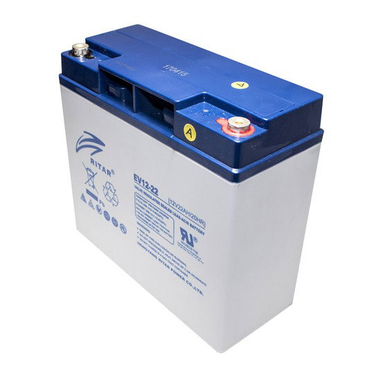 Ritar EV12-22-F13 ciklikus ólomakkumulátor 12 V/22 Ah termék fő termékképe