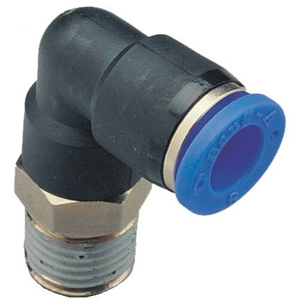 Rectus PL 06-M5C mini könyök csatlakozó, 6mm x M5 termék fő termékképe