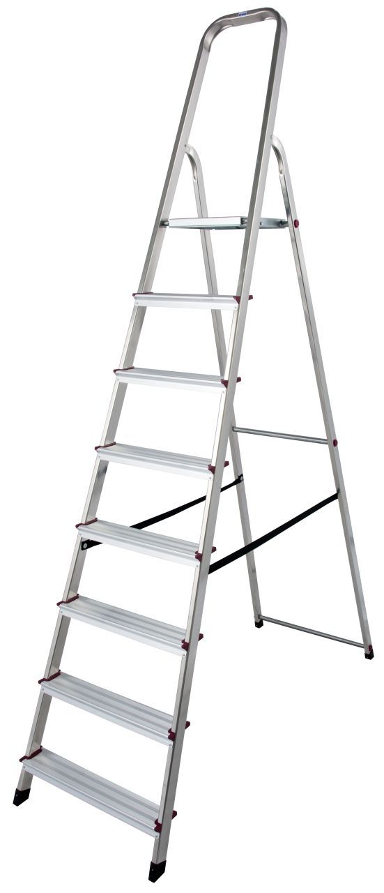 Krause CORDA egy oldalon járható lépcsőfokos háztartási állólétra, 8 fokos termék fő termékképe